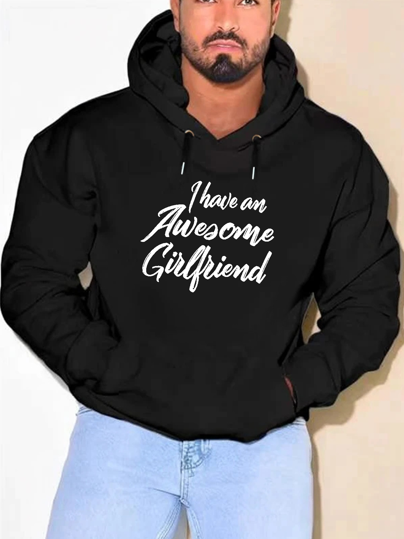 Hoodies Hombres Sudadera Capucha Impresión Gráfica 'amor - Temu