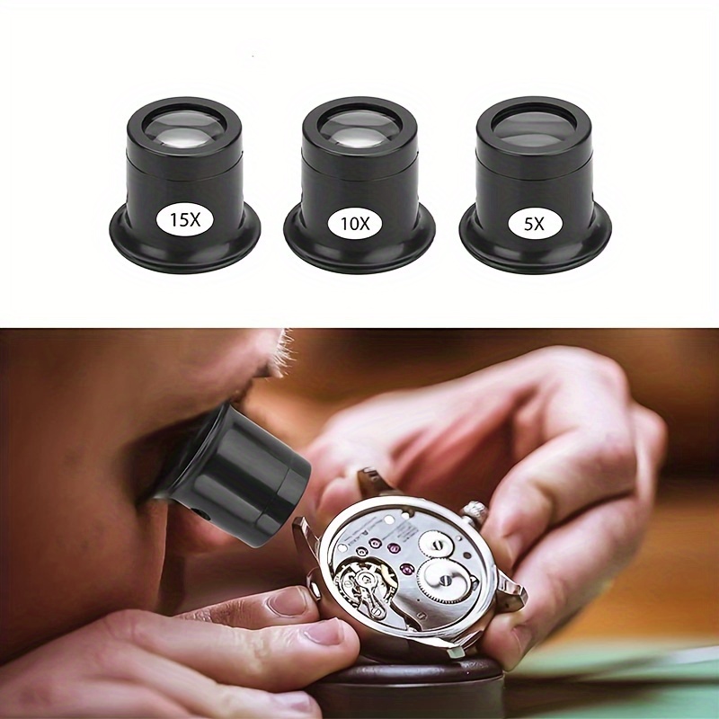 30x Coin Magnifier with Light, Jewelers Magnifying Glass, Magnifying Lens  Jewelries Loupes Tool Coins Stamps Jewelry Watch etc 