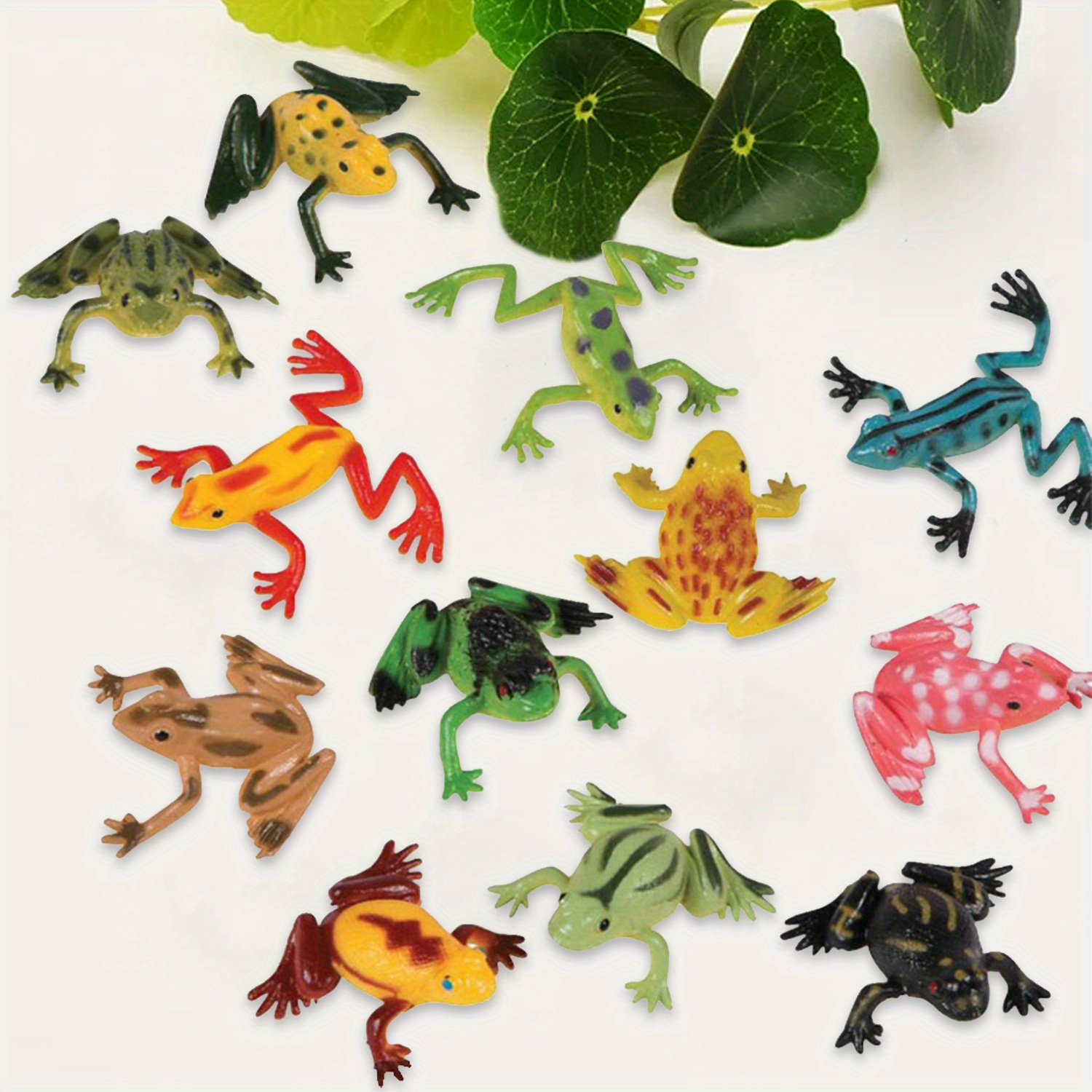 10Pcs Spoof Simulation Soft Rubber Frog Model Animal Toys Toad Tricky Scary  Squeeze Frog Toys Children's Gifts - AliExpress