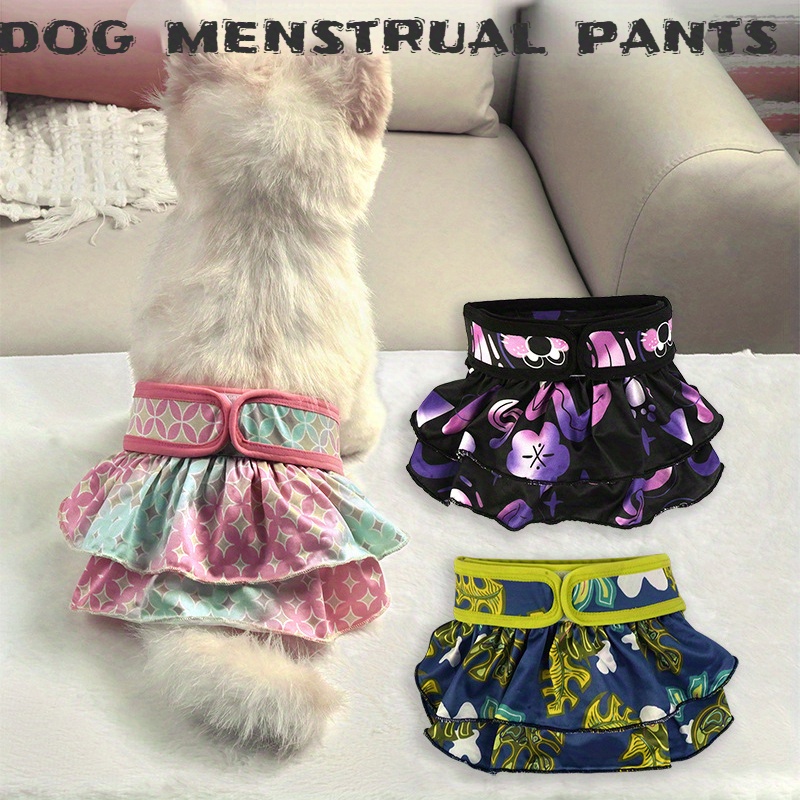 Pet Menstrual Pants Dog Diapers Waterproof Menstrual Period Sanitary Pants  Anti Harassment Washable Pet Diapers - Pet Supplies - Temu