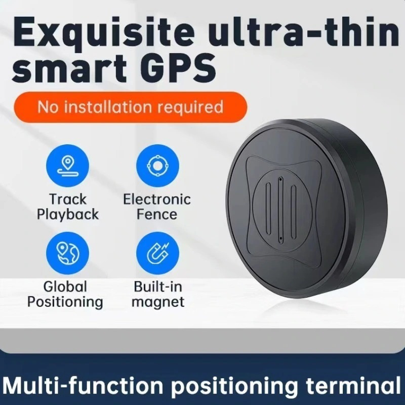 Mini Magnetic Suction Car Gps Tracker Gps Real-time Tracking Positioning  Device,Without SIM Card