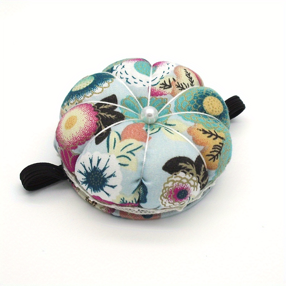 Image of 1pc Chinese Style Pumpkin Wrist Needle Threader - Sewing Tool Needle Holder Needle Pad