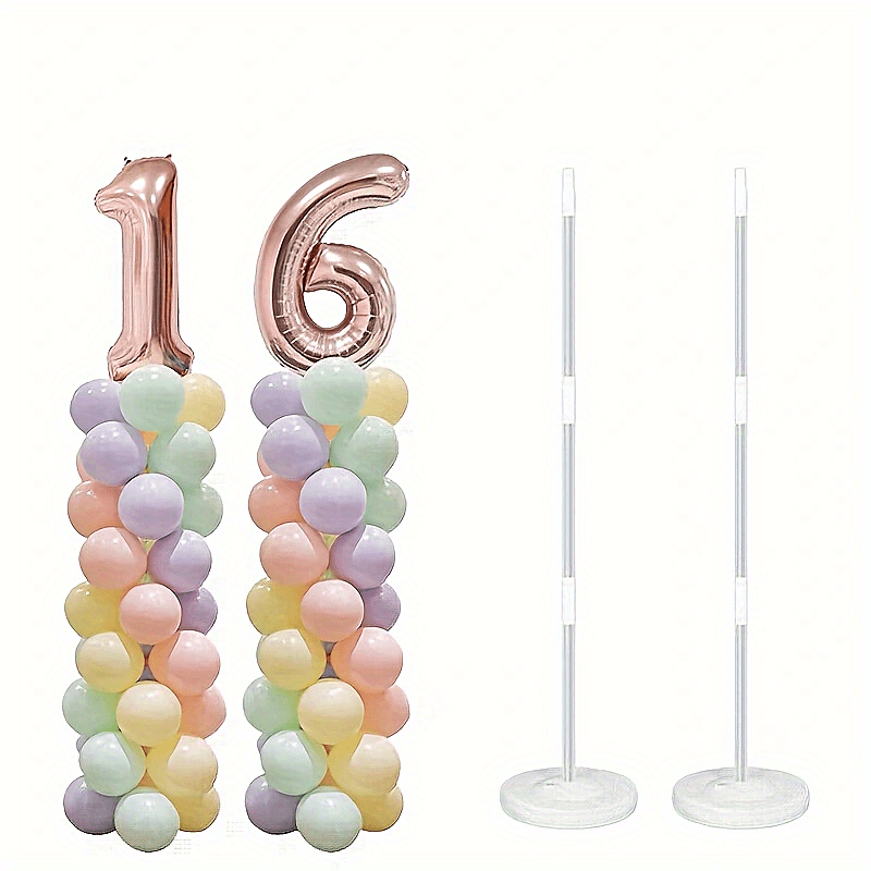

2sets, Balloon Stand Kit, Balloon Hold Stander, Balloon Accessories, Prefect For Wedding, Anniversary, New Year, Spring Festival, Birthday Party Decor Supplies