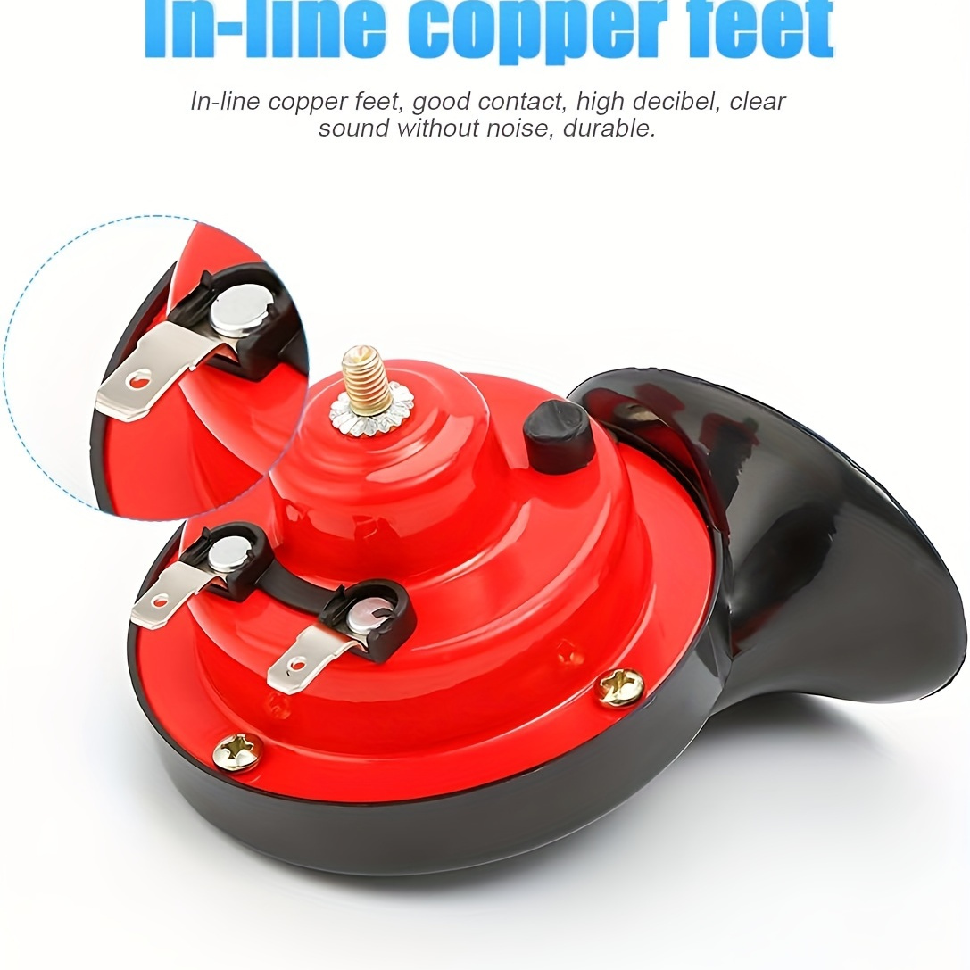 super loud train horns 12v electric snail horn car horn Temu United Kingdom