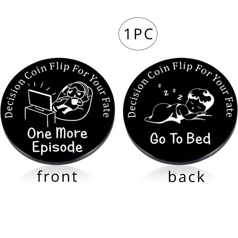 Funny Gifts Decision Double Sided Coin For Teen
