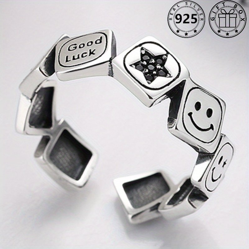 Ring With A Niche Design For Women, Colorfast, Simple And Retro Style, Cool  Style - Temu