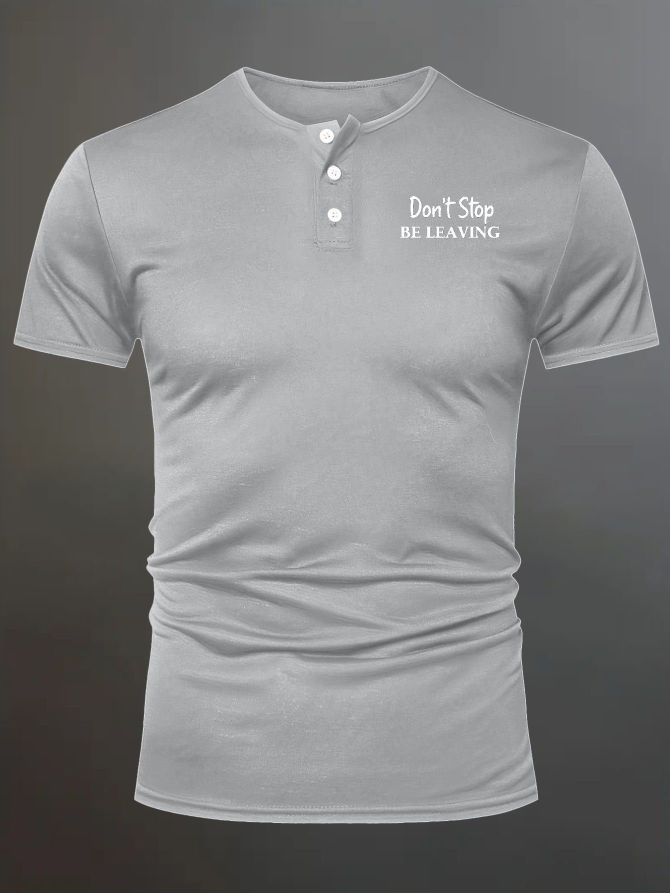 Camisa polo de manga corta para hombre, con botones, cuello Henley,  impresa, camiseta de verano, casual, deportes, golf, camisas