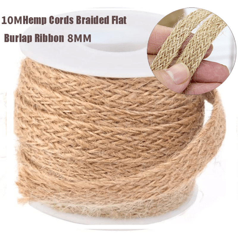 Soft Rope Cord, 3Pcs 10 M/33 Feet 8 MM All Purpose Cotton Rope