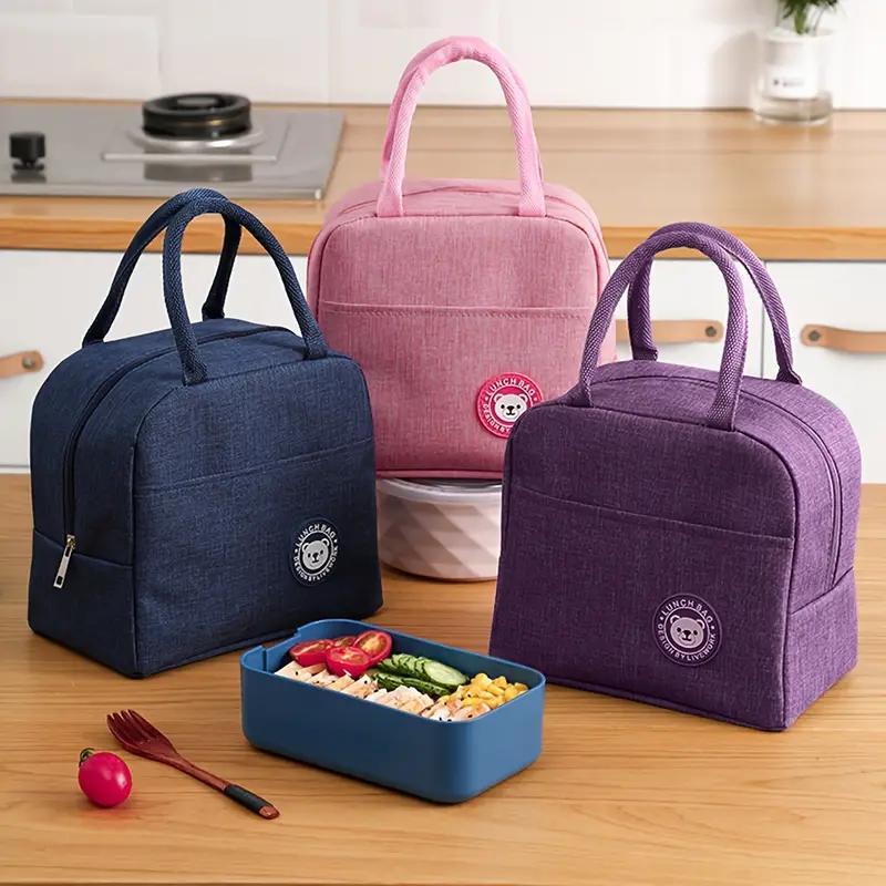 1pc Borsa Termica Isolata Uomini Grande Borsa Pranzo Donne - Temu