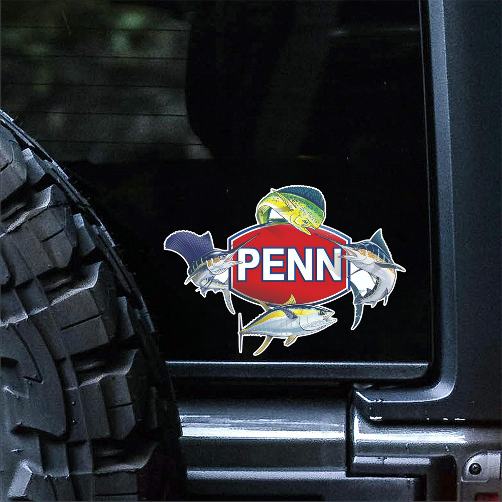  Penn Reels USA Tackle Box Lure Fishing Sticker Decal
