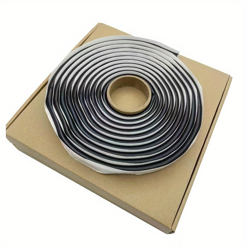TEMU 1pc Sealant Waterproof Snake Glue, Modified Lamp Double Lens Sealing Strip, Glass Car Butyl Tape