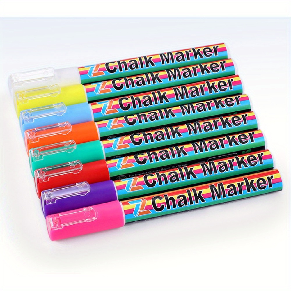 Liquid Chalk Markers  Emooqi 12 Pack Dry Erase Marker Pens For Chalkb