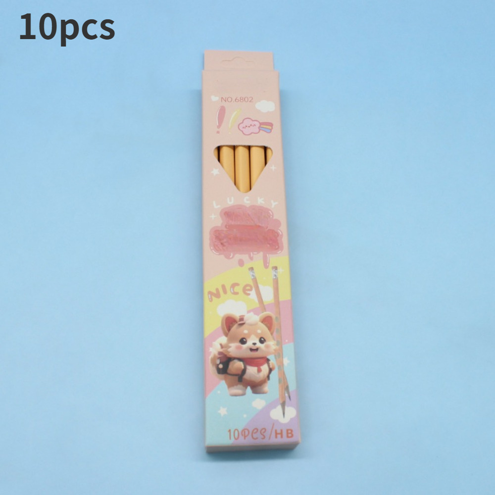 Pencils Hb Graphite Pencils Wood Pencils Eraser Cute Pencil - Temu