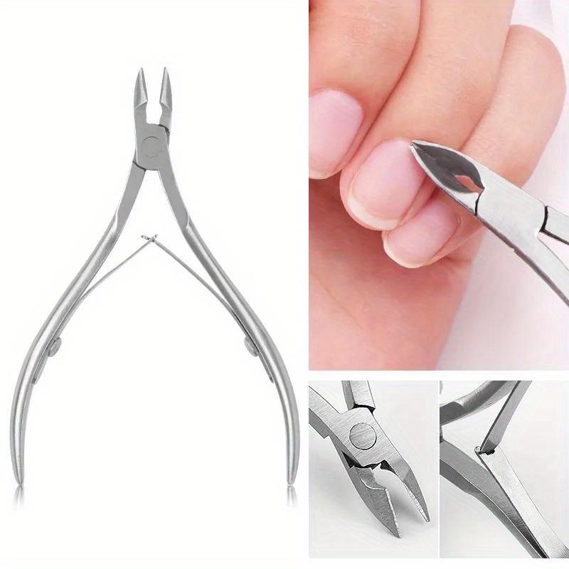 

1pc Nail Clipper, Stainless Steel Dead Skin Scissors, Beauty Pliers, Dead Skin Removal Pliers, Manicure Tools