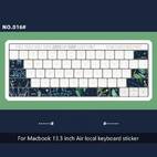 1pc laptop partial keyboard skin sticker for macbook air macbook pro 13 3in