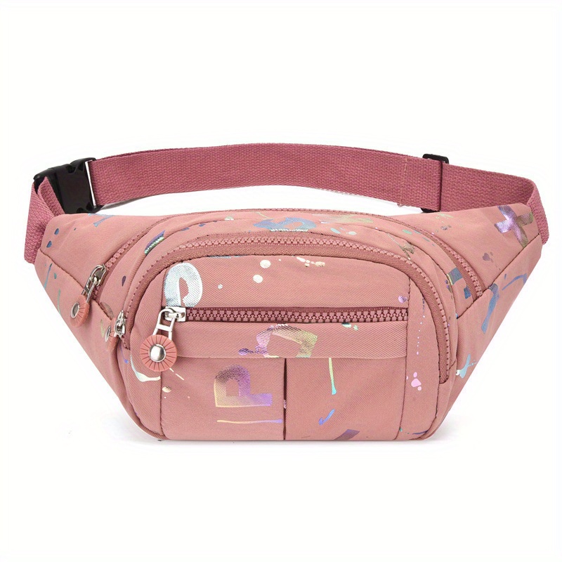 Modische Gürteltasche (Bauchtasche) – Verstellbar, Wasserdicht, 22,9x15,5 Cm, Mit Mehreren Fächern