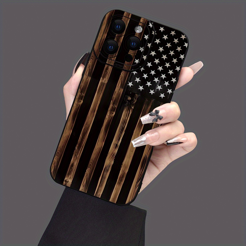 

Flag Pattern Tpu Material Shockproof Protective Phone Case For Iphone 7/8/se2/se3/x/xs/xr/11/12/13/14/15 Pro Max