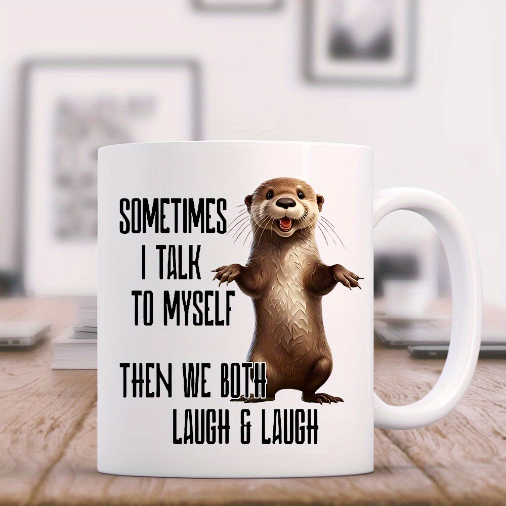 Taza esmaltada con dibujos de leche, Moca, oso, Boob y Doodle, taza para té  y café, postre de desayuno con animales bonitos, taza de agua leche de 11oz  para pareja – Los