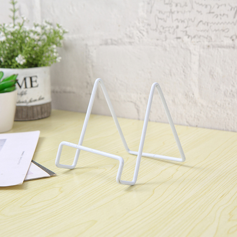 1pc Metal Plate Medal Album Photo Frame Crafts Decoration Floor Stand Storage Display Stand Bracket Base TableOpen in new tab.