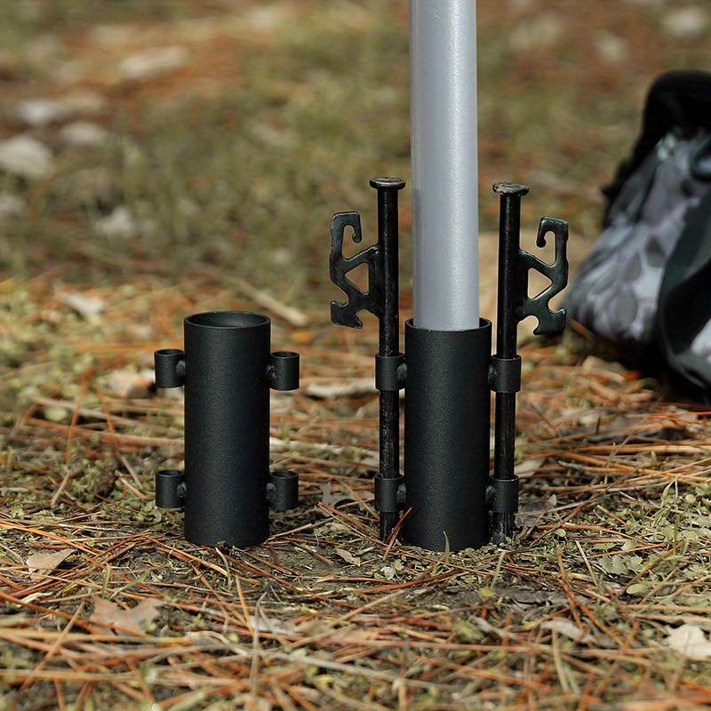 

Rod Fixed Tube, Tent Pole Fixed Holder, Wind Proof Tent Fixed Tube Pole Stand