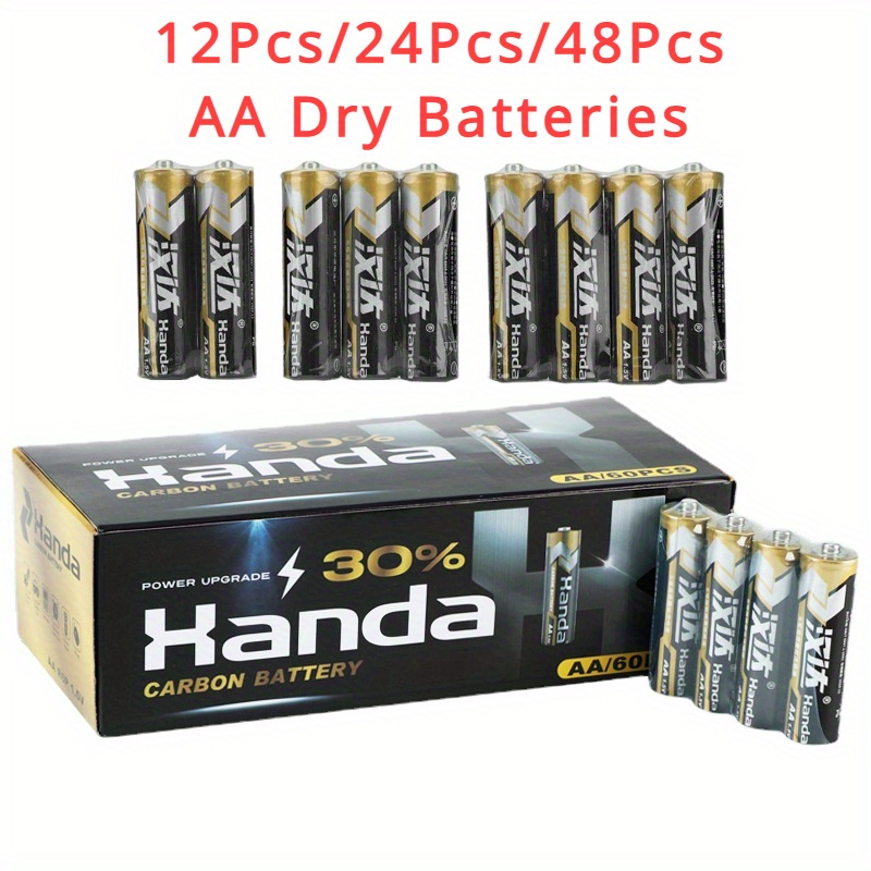 11pk Zinc Carbon Triple AAA Batteries | 1000mAh 1.5v Heavy Duty Triple A  Battery | Dry Cell Batteries AAA Pack Disposable Household Batteries | AAA