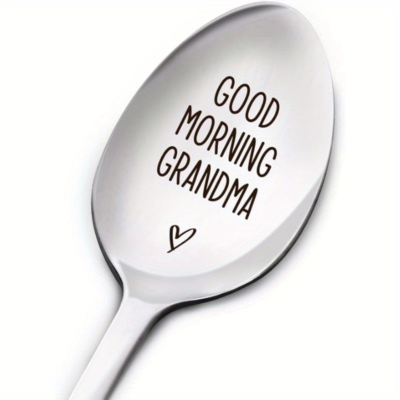 

Day Thanks Giving Gifts For Best Every, Mom Gifts Grand Daughter Grandson, Steel Tea Spoon Gifts Value Pack