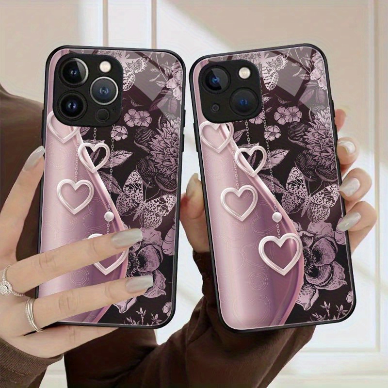 

Coque De Téléphone Imprimée Graphique En Verre, Pour IPhone 15 Pro Max / 14 Pro Max / 13 Pro Max / 12 Pro Max / 11 Pro Max