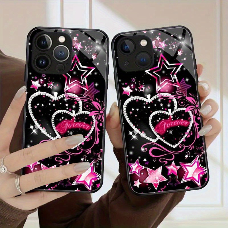 

Hd Definition Glass Phone Case For Iphone 15 Pro Max/ 14 Pro Max/ 13 Pro Max/ 12 Pro Max/ 11 Pro Max