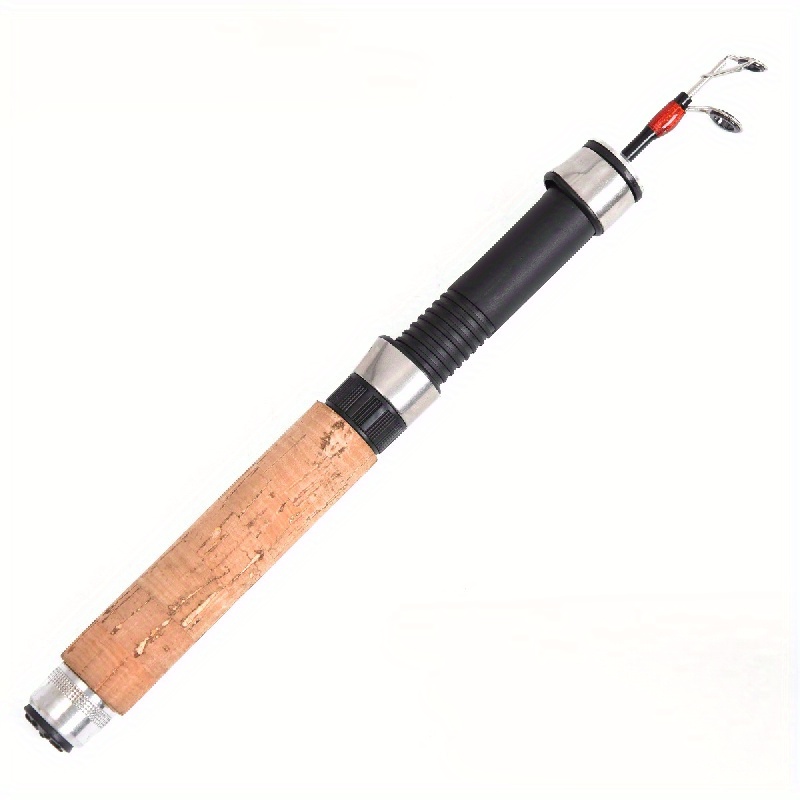 Extra Short Telescopic Ice Fishing Rod Set Winter Fishing - Temu