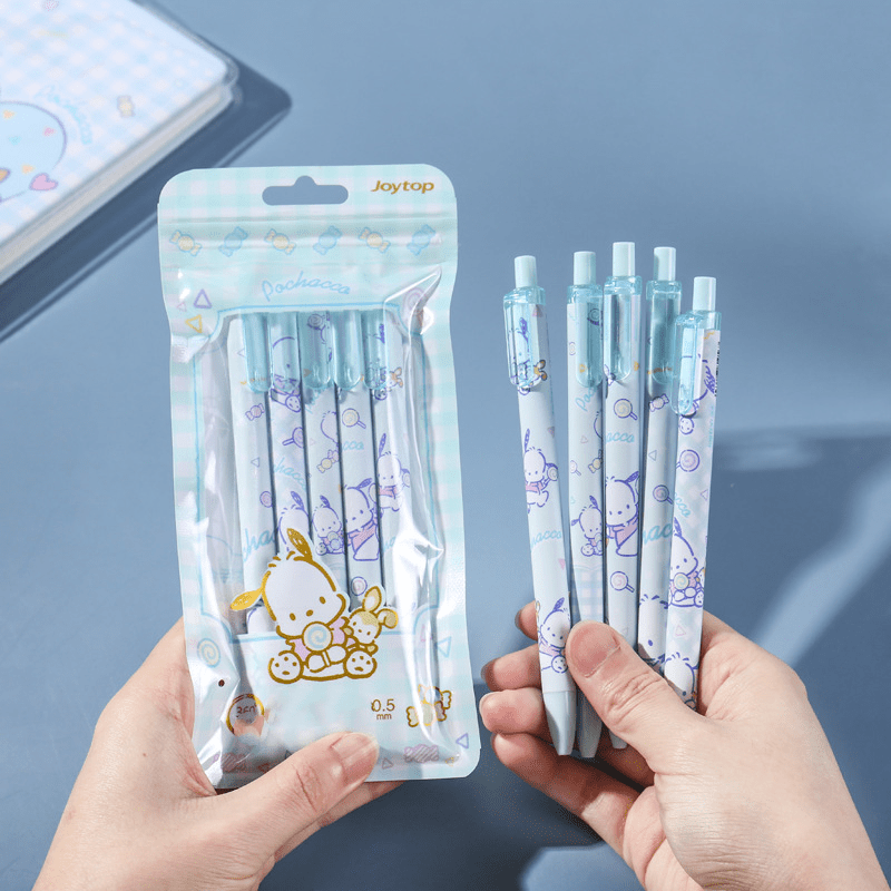 Cute pens!  Got some Cinnamoroll stuff recently and remembered I have some  similar themed pens so I wanted to share them here together ☁️ :  r/fountainpens