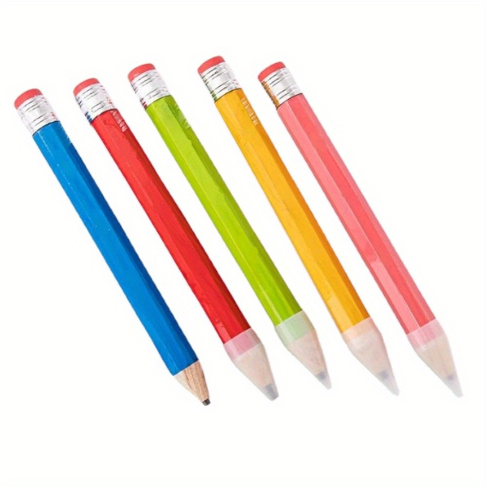 Giant Large Colored Pencil Giant Pencil Can Write Pen Color - Temu Germany
