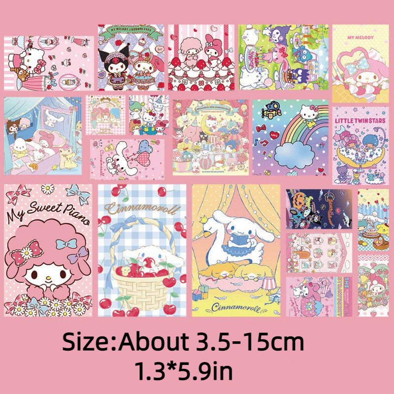 Sanrio Hello Kitty Y2k Wallpaper Kawaii Cartoon Anime Pattern