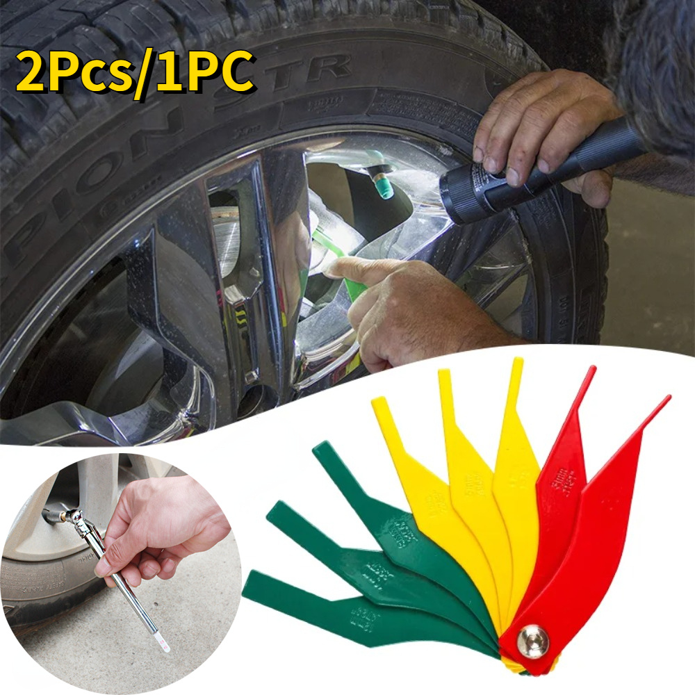 Stylo de détection de plaquettes de frein pour voitures, outil de mesure de  l'usure, jauge d'usure, détecteur de profondeur de bande de roulement de  pneu 1 pièce