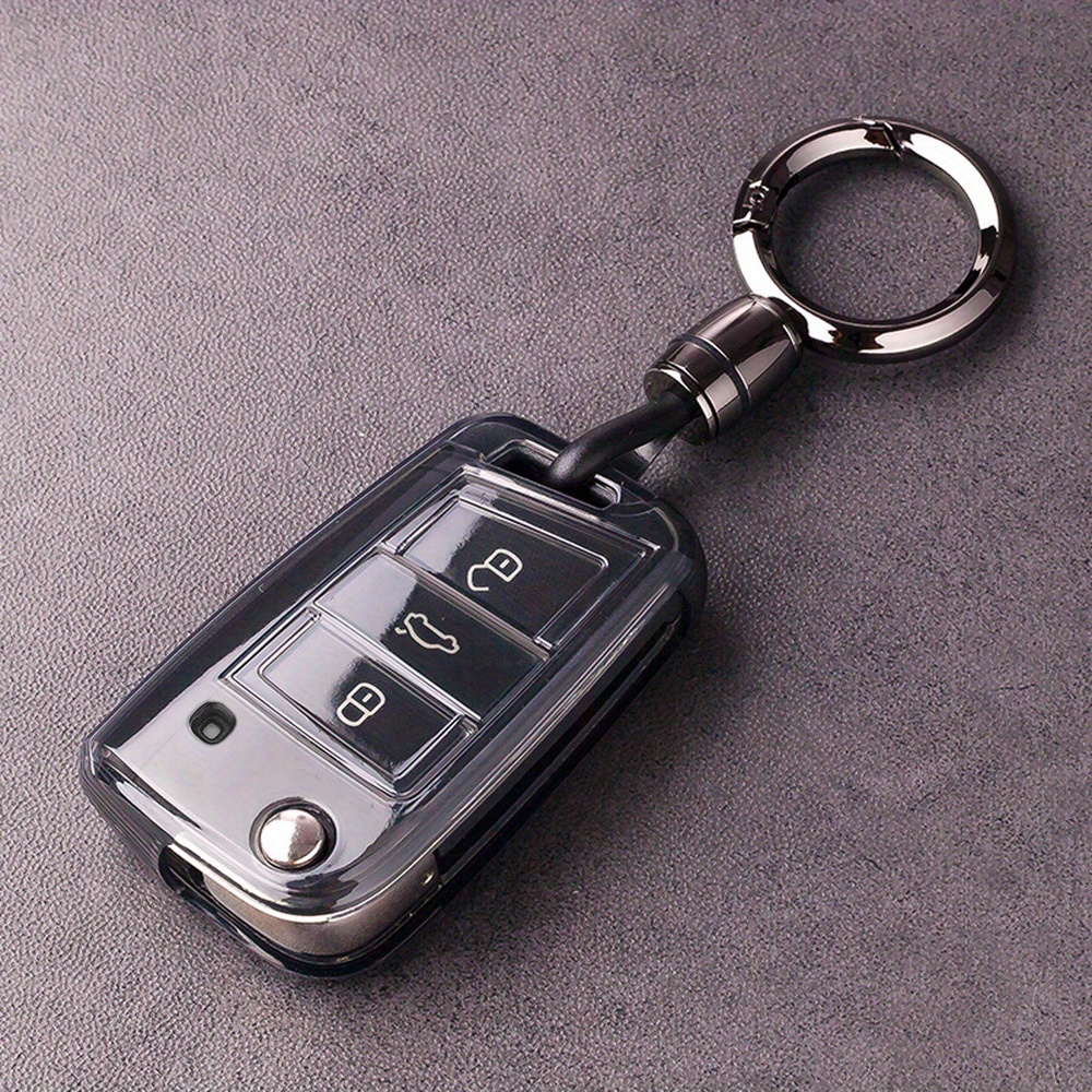 Schlüssel Hülle Silikon Schlüsselcover für VW Golf 7 Skoda Octavia Seat tu