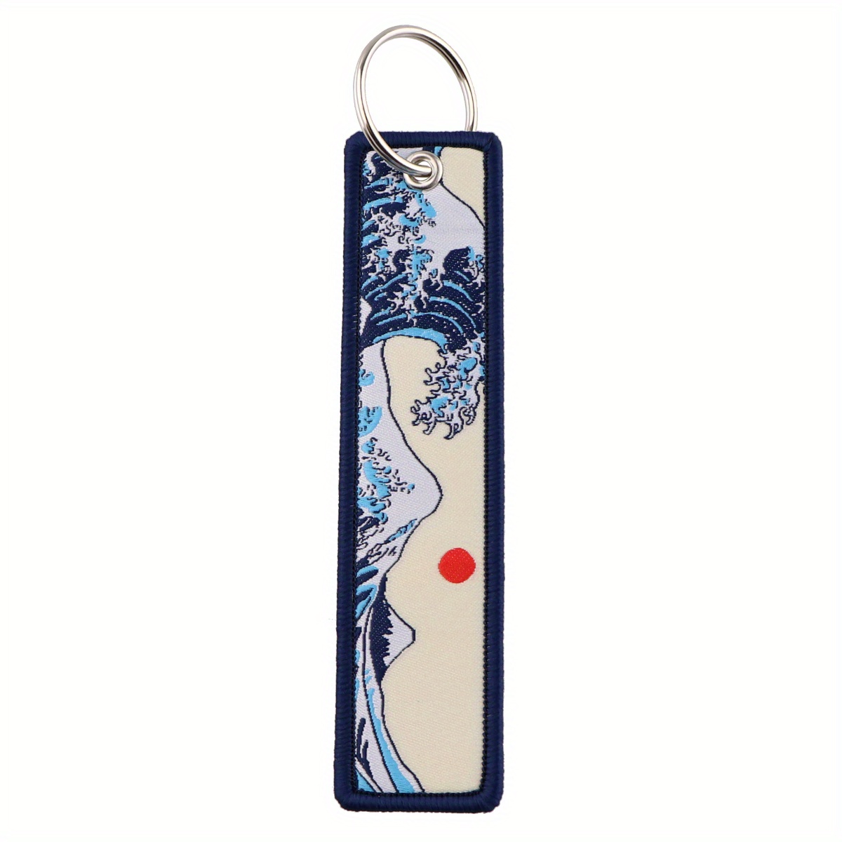 1pc Keychain Cool Stuff Keychain For Car Backpack Key Holder Key Tag Embroidery Key Pendant Motorcycles Accessories