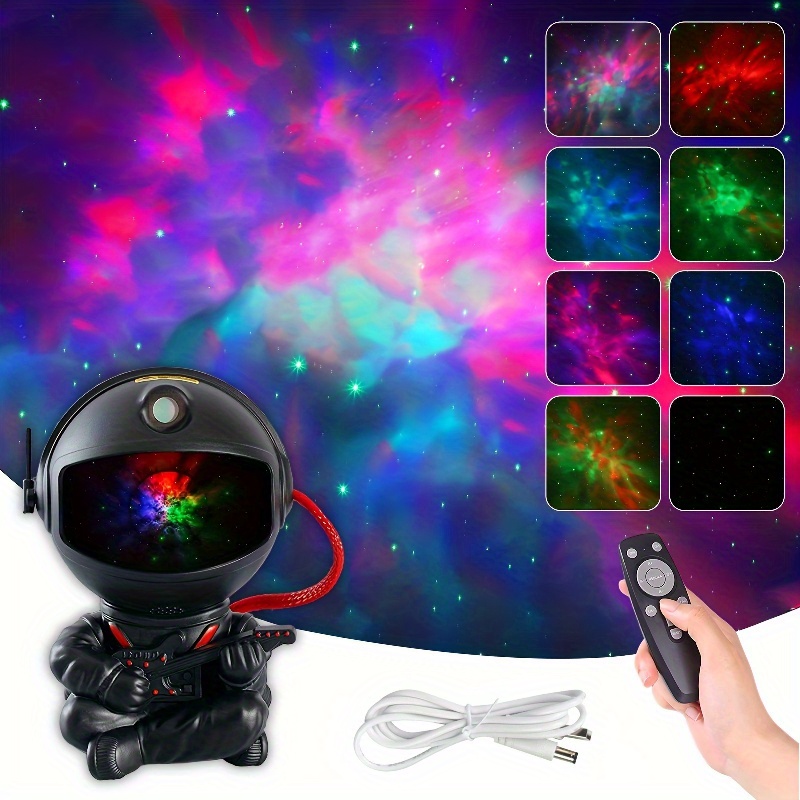 Star Night Light Projector With Timer Christmas Astronaut - Temu Philippines