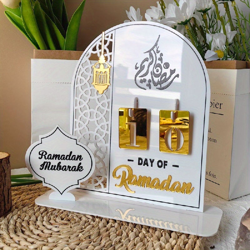 2024 Ramadan Countdown Calendar Wooden Ramadan Advent - Temu