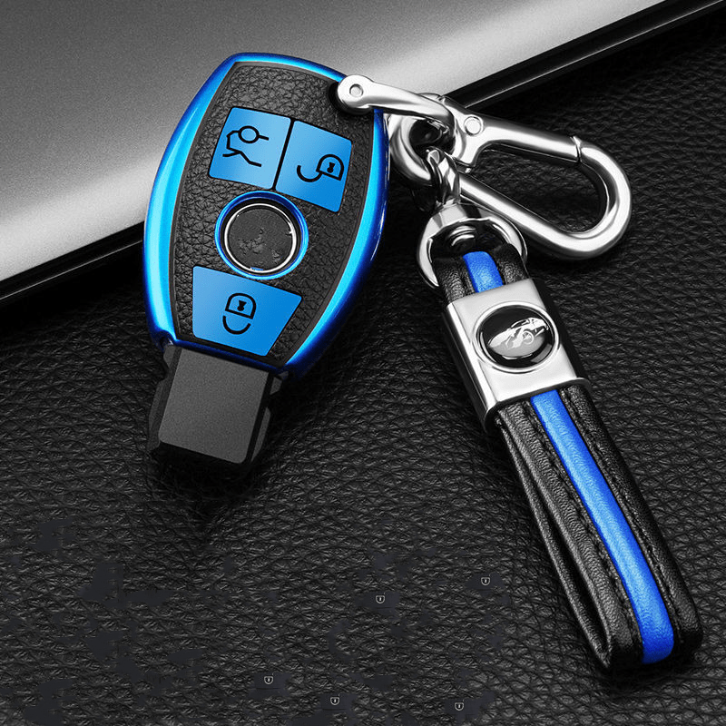 Car Key Rings Keychain Key Holder For W203 - Temu