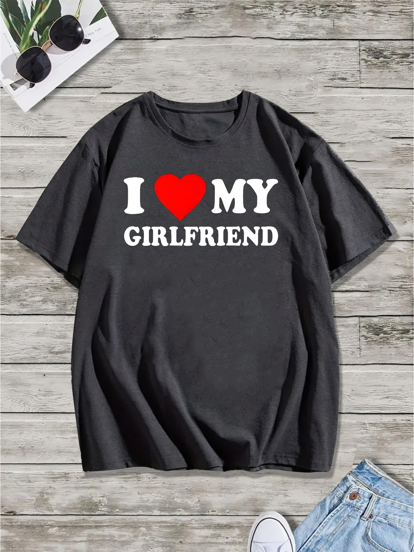 I Love My Girlfriend Shirt - Temu
