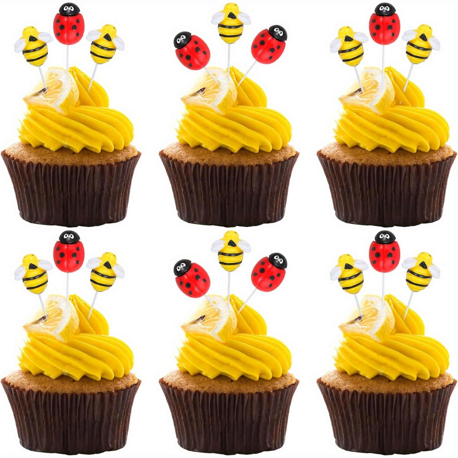 Bee Honeycomb Cupcake Topper Perfect For Birthday Parties - Temu