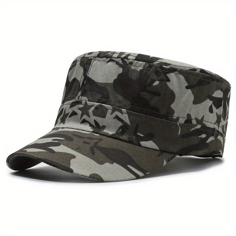 1pc Fashionable Outdoor Sports Camouflage Cap Breathable Shade