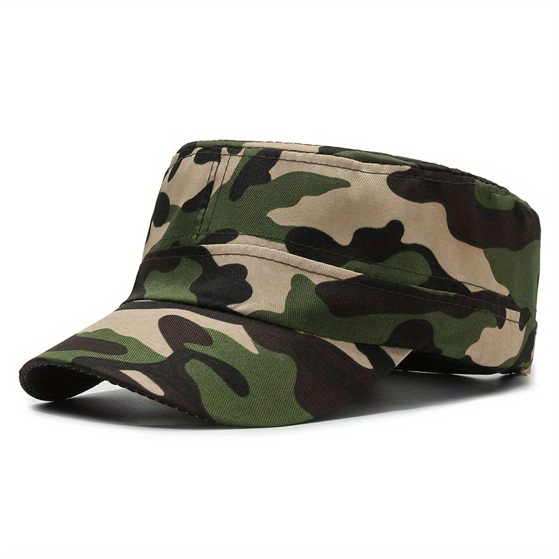 Image of 1pc Fashionable Outdoor Sports Camouflage Cap, Breathable Shade