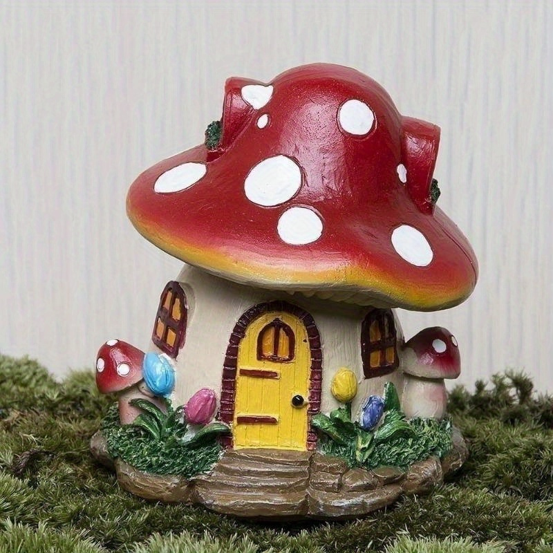 100pcs Mini Champignons Décoration de Jardin Miniature de - Temu