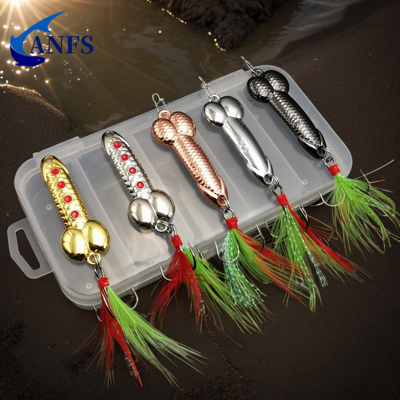 Premium Fishing Spoons Lures Bass Walleye Trout Blade Baits - Temu