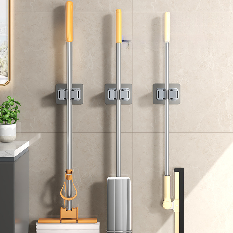 Portascope Parete 5 Pezzi - Gancio Adesivo In Acciaio Inox Per Cucina, Bagno, Garage - Foto 6