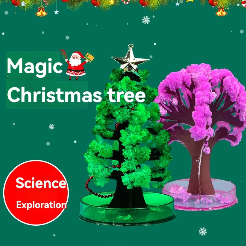 Magic Christmas Tree Paper Tree Flowering Chemistry Science - Temu