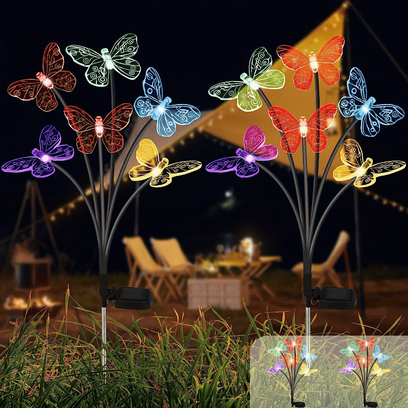 Butterfly Solar Lights - Temu