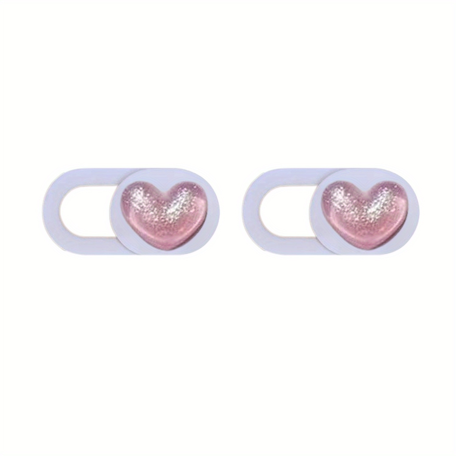 2pcs Camera Cute, Webcam For Laptop And More Device, Cute Pattern Web Cam Privacy Cover To Protect Your Privacy