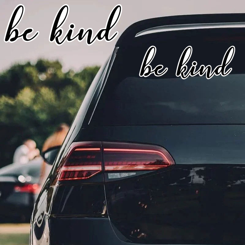 

Be Kind Decal Vinyl Sticker For Cars Trucks Vans Walls Laptop