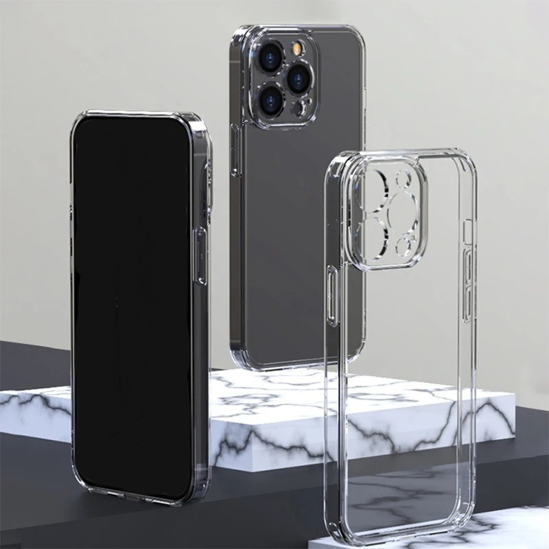 

Luxury Clear Flexible Tpu Case For Iphone 15 14 13 12 11 Xs Xr X 7 8 Plus Pro Max Se